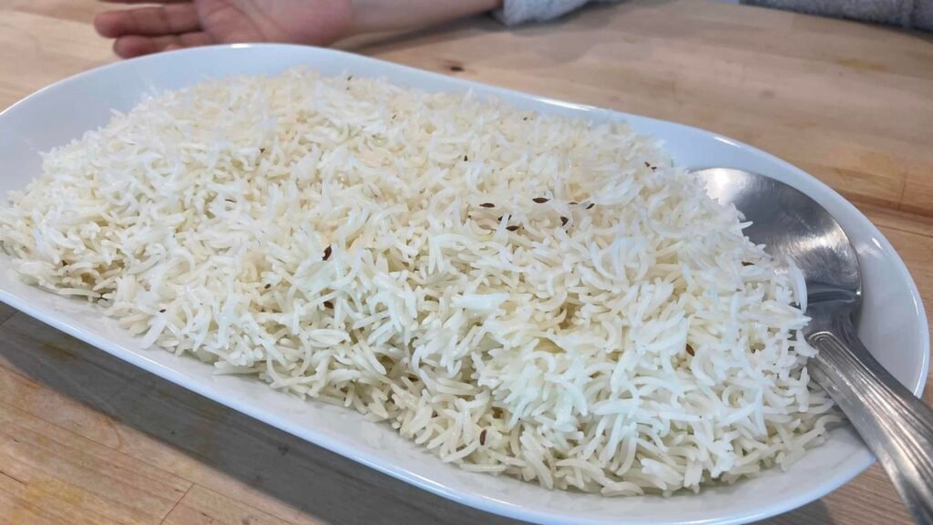 Afghan Food - Chalow (Fluffy White Rice)