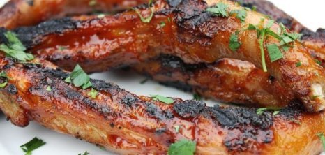 Barbados Food - Barbeque Pig Tails