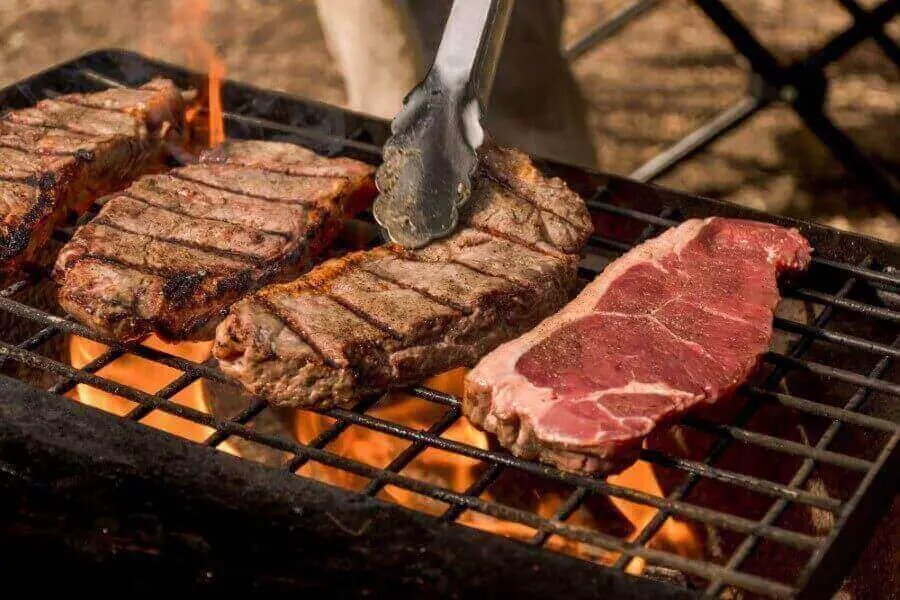 Botswana Food - Braai Meat (Meat Over Open Fire)