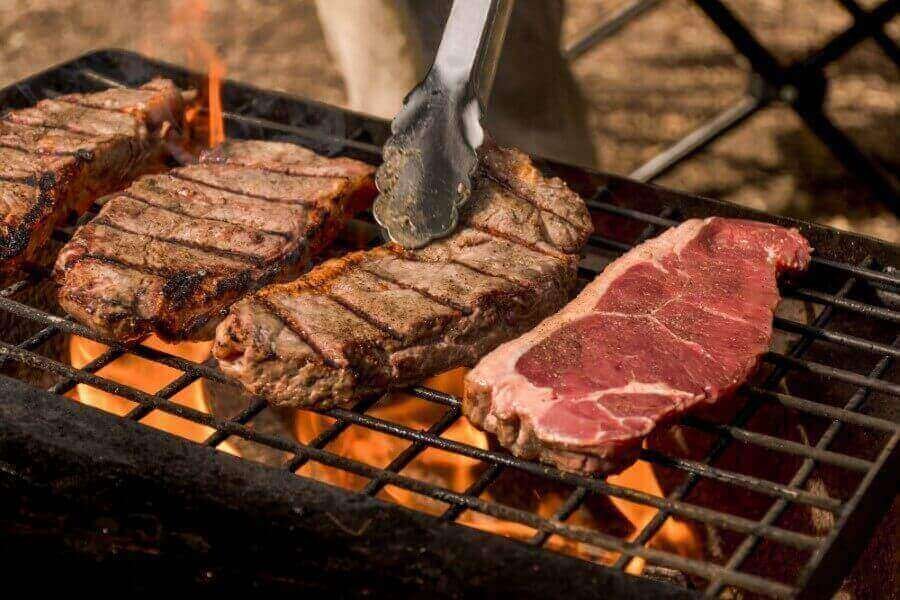 Botswana Food - Braai Meat (Meat Over Open Fire)