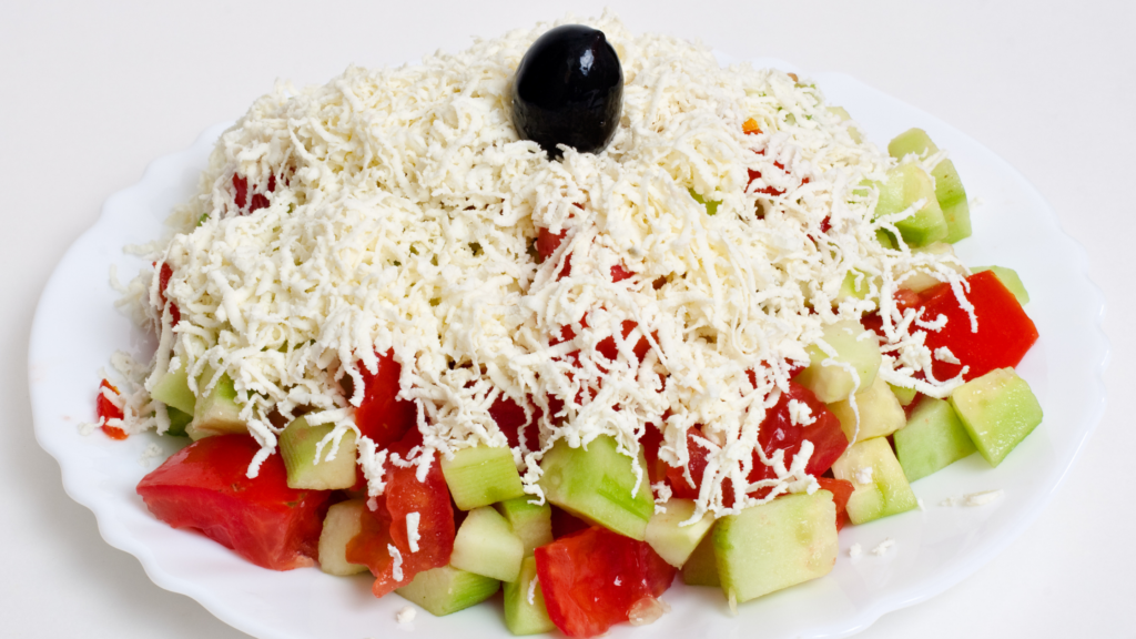 Bulgarian Food - Hopska Salad