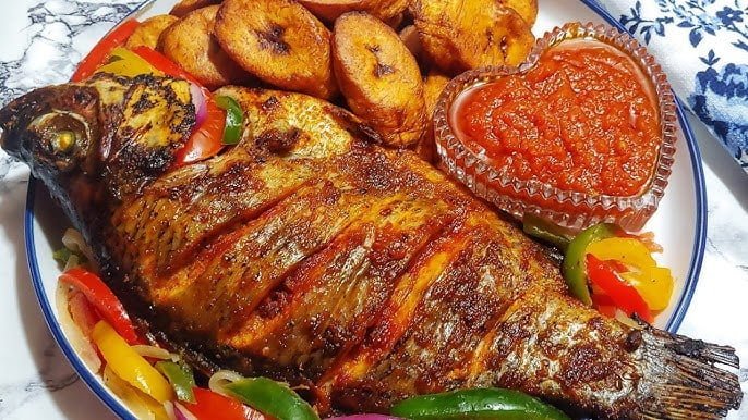 Congo Food - Poisson Braisé