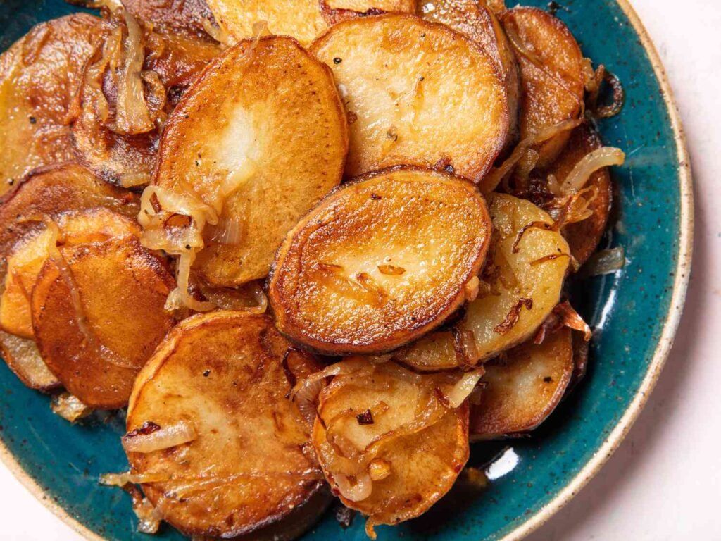 French Food - Lyonnaise Potatoes