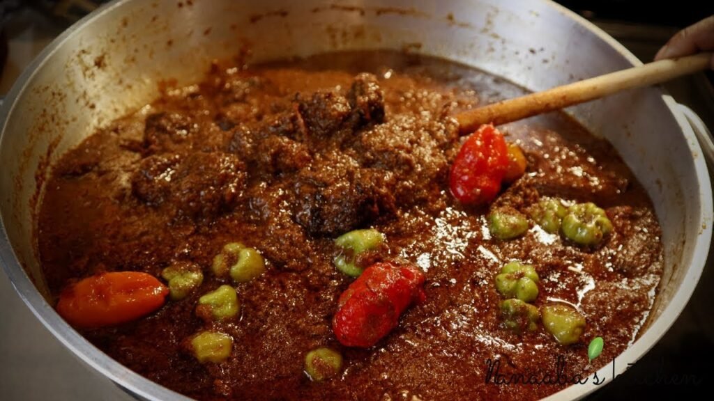 Ghana Food - Qorma (meat stew)