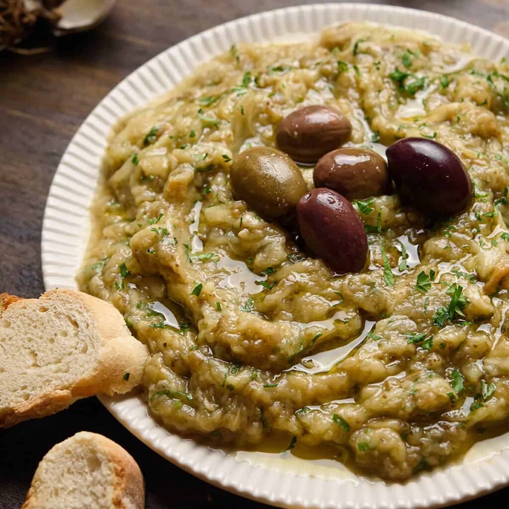 Greek Food - Melitzanosalata