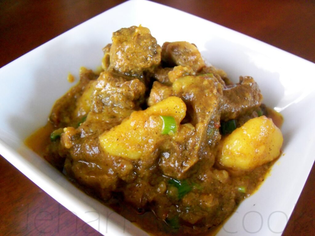 Guyanese Food - Goat Curry
