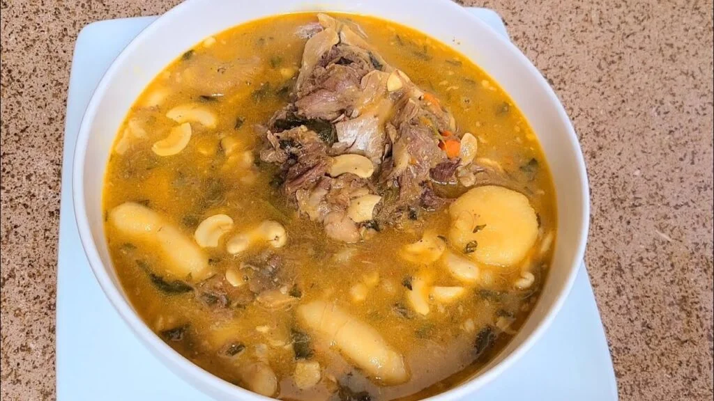 Haitian Food - Bouillon tèt kabrit