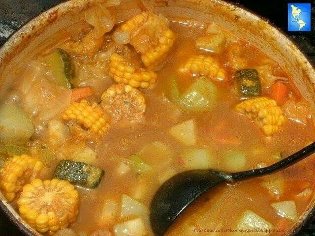 Honduran Food - Sopa De Mondongo (Tripe Soup)