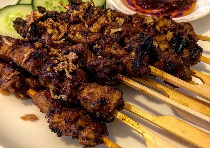 Indonesian recipes - Sate Babi (Indonesian Pork Satay)