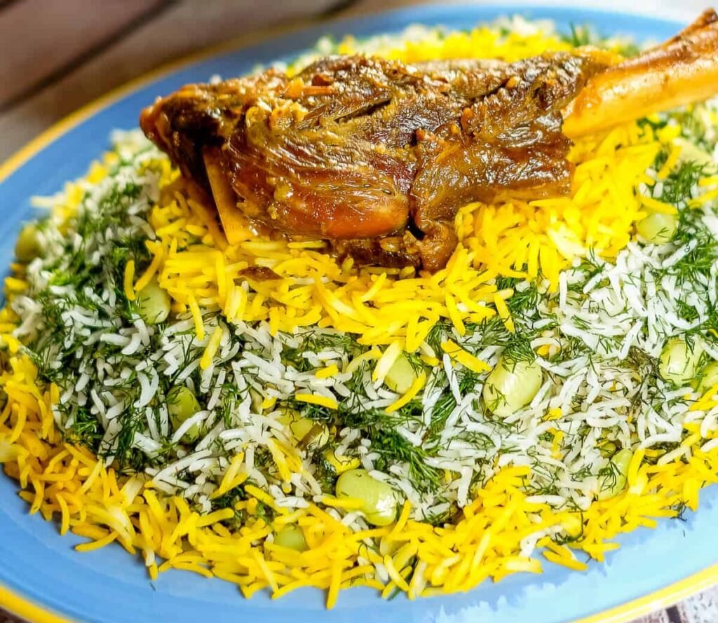 Iranian Food - Baghali Polo