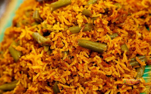 Iranian Food - Estamboli Polo