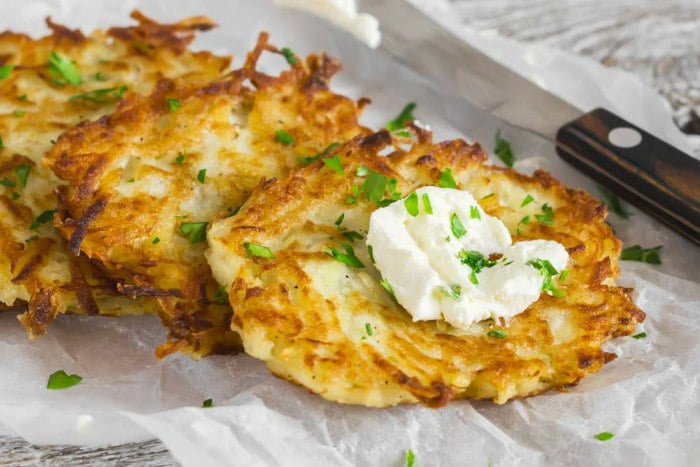 Jewish Food - Potato Latkes