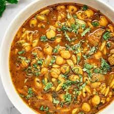 Libyan Food Recipes - Shorba or Sharba (Lamb and Tomato Soup)