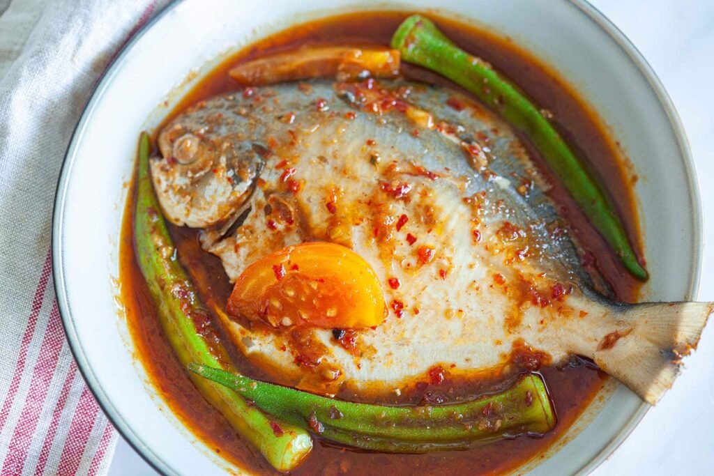 Malaysian Food - Asam Pedas Fish