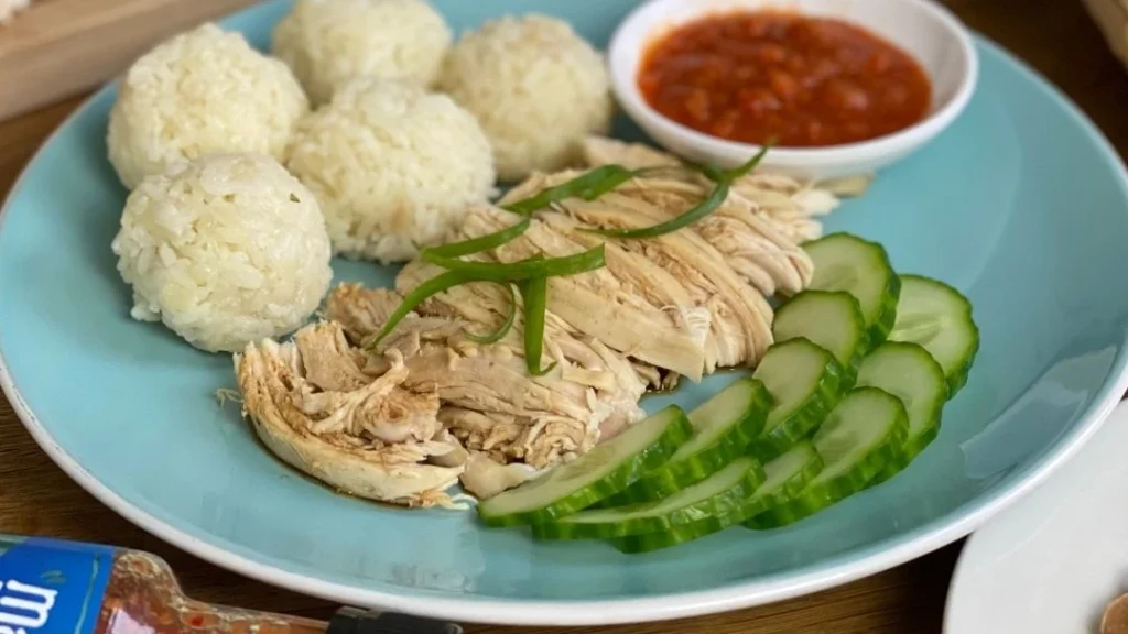 Malaysian Food - Hainanese Chicken Rice
