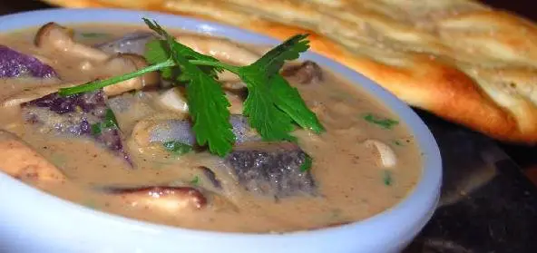 Malaysian Food - Mushroom Korma