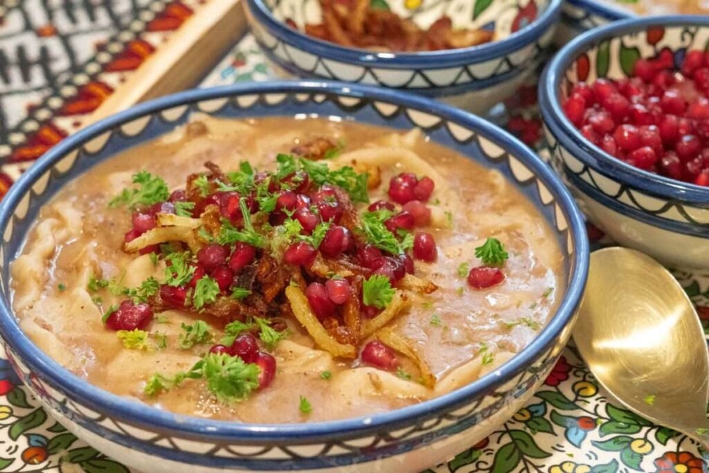 Palestinian Food - Rashta (Irkak o Adas)