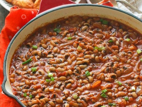 Rwandan Food - Igihembe: (A red bean stew)