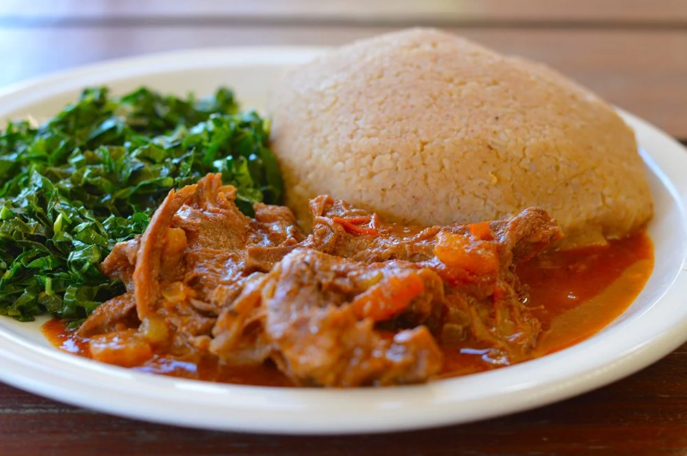 Zimbabwe Food - Mupunga Une Dovi