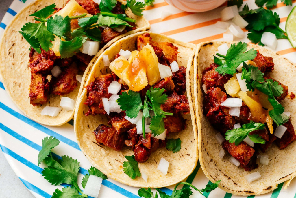 Mexican Food Tacos al Pastor
