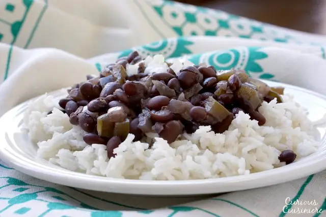 Cuban Cuisine - Rice and Beans