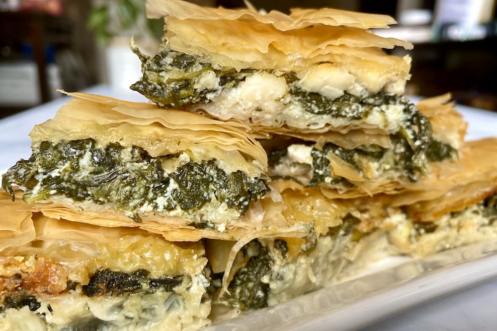 Greek Cuisine - Spanakopita: A Greek Spinach Pie