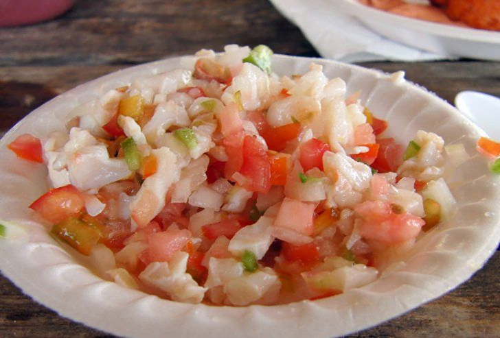 Bahamian Cuisine - Conch Salad