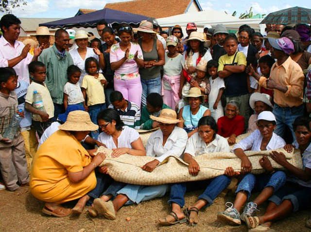 Madagascan food - Famadihana Ceremony