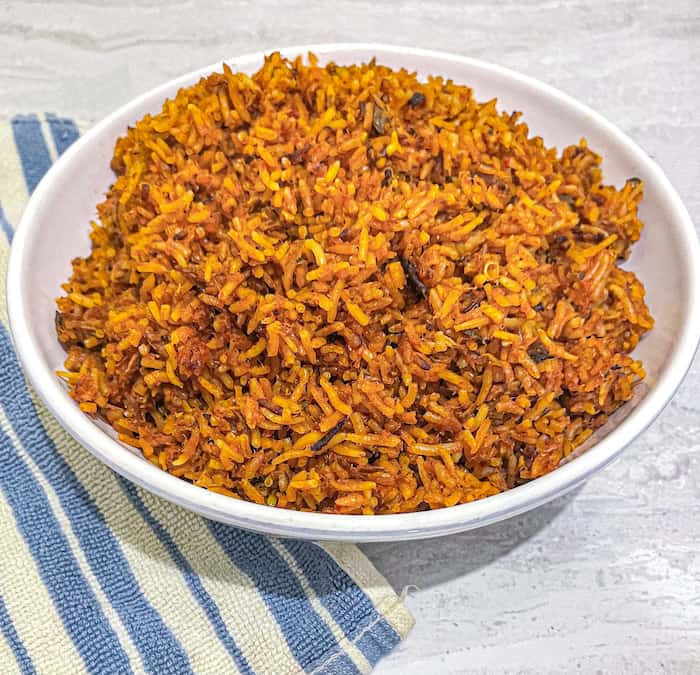 Ghanian Cuisine - Jollof rice
