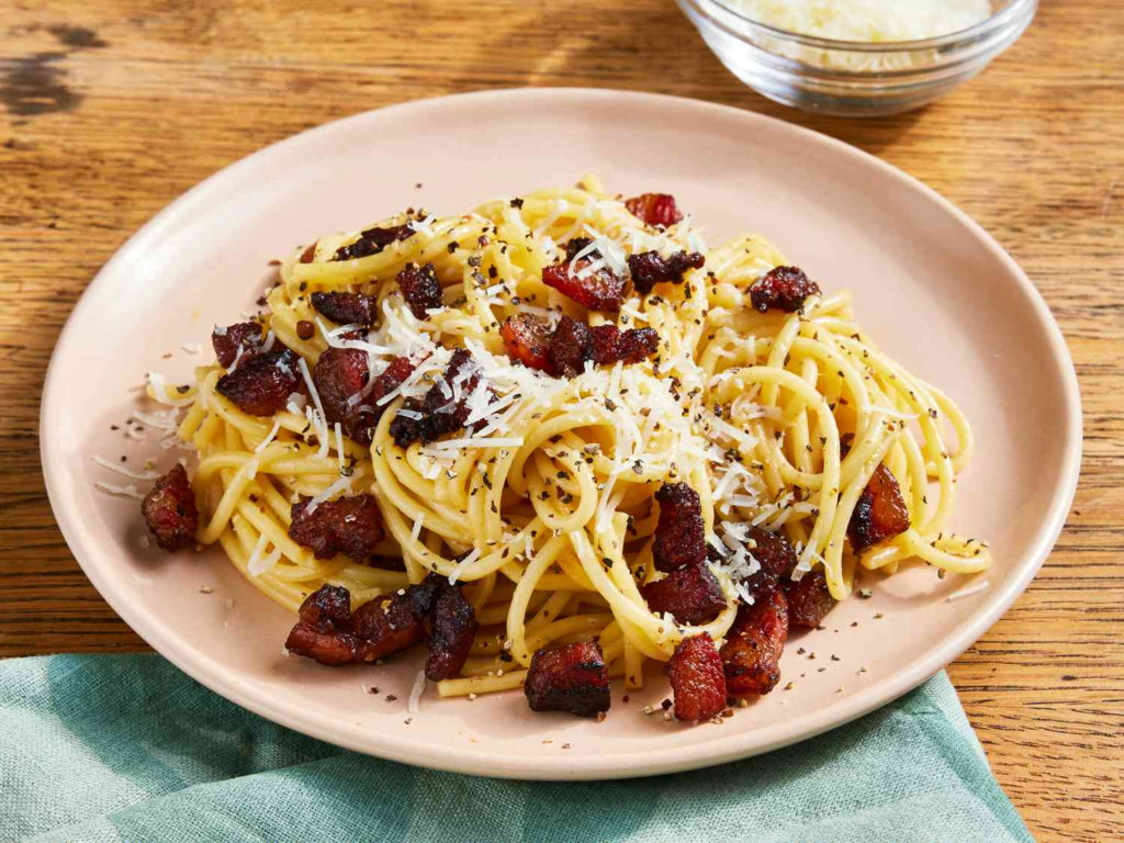 Italian Cuisine - Spaghetti Carbonara