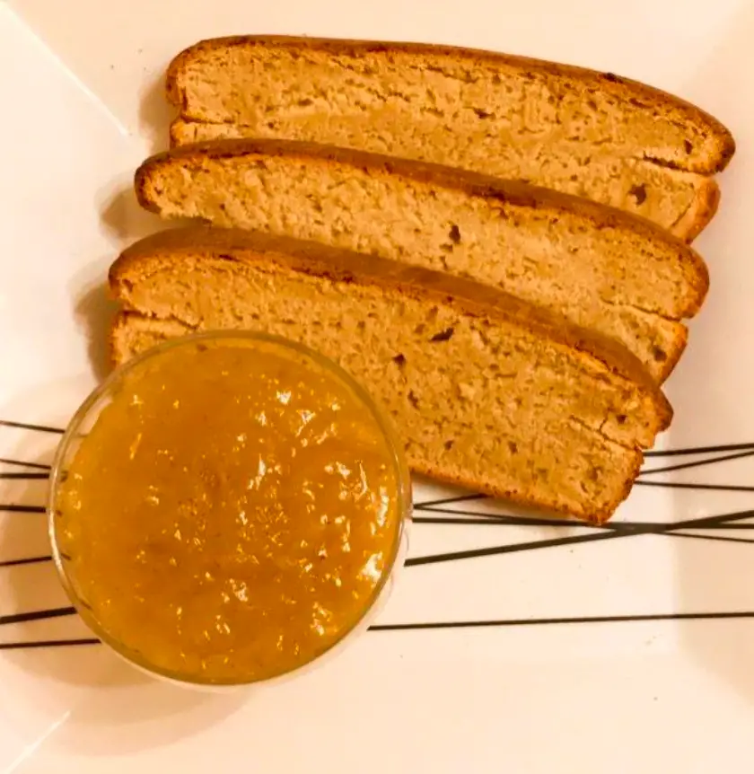 Rwandan Food - Honey bread 