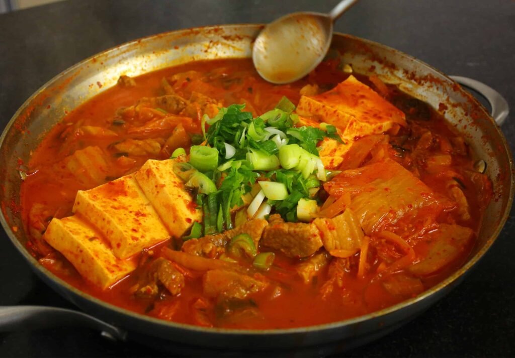 Korean Food - Kimchi Jjigae (Kimchi Stew)