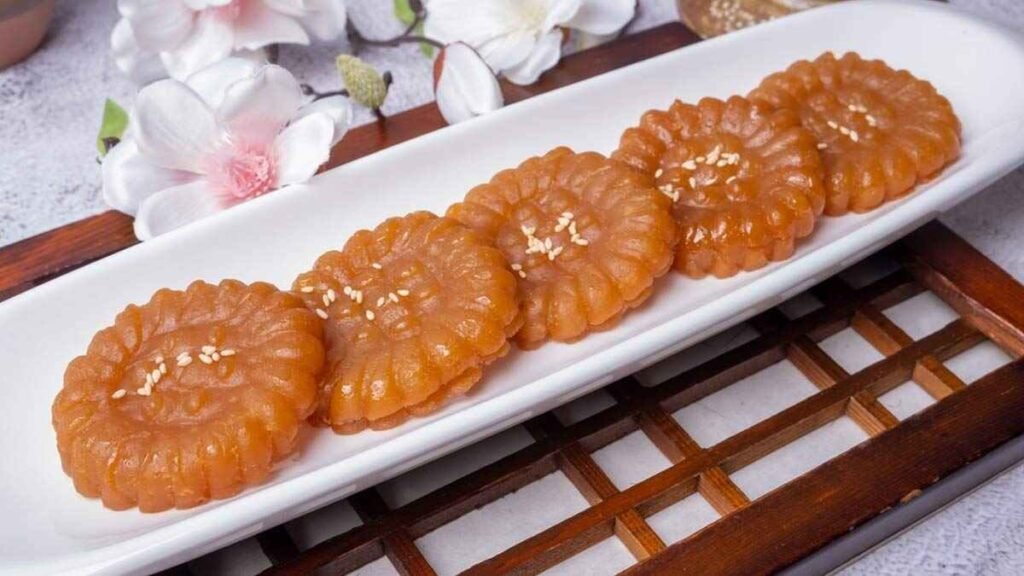 Korean Food - Yakgwa (Honey Cookies)