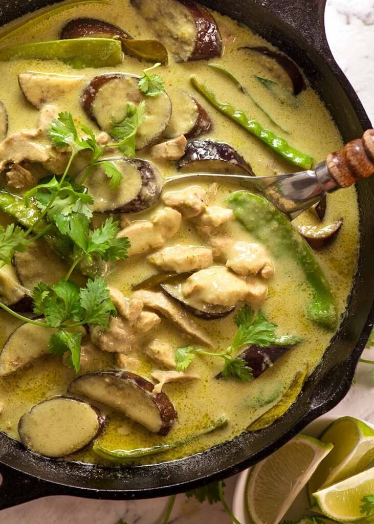 Thai Food - Green Curry Chicken