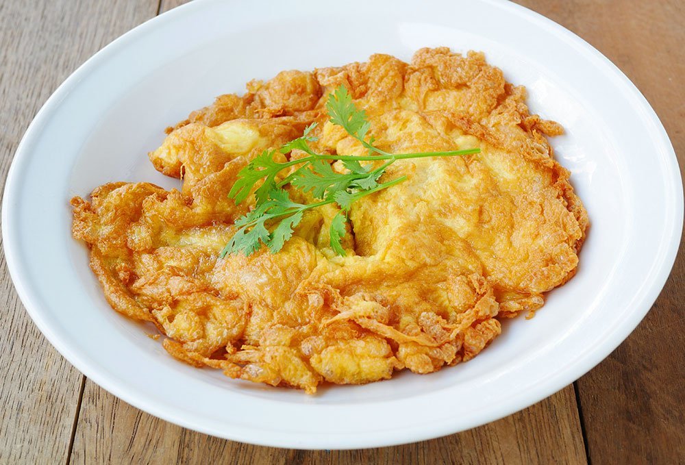 Thai Food - Thai breakfast omelettes