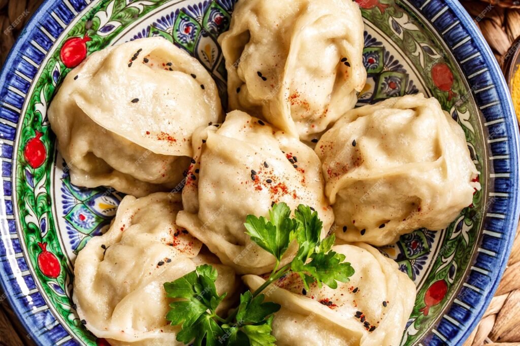Uzbek Food Manti