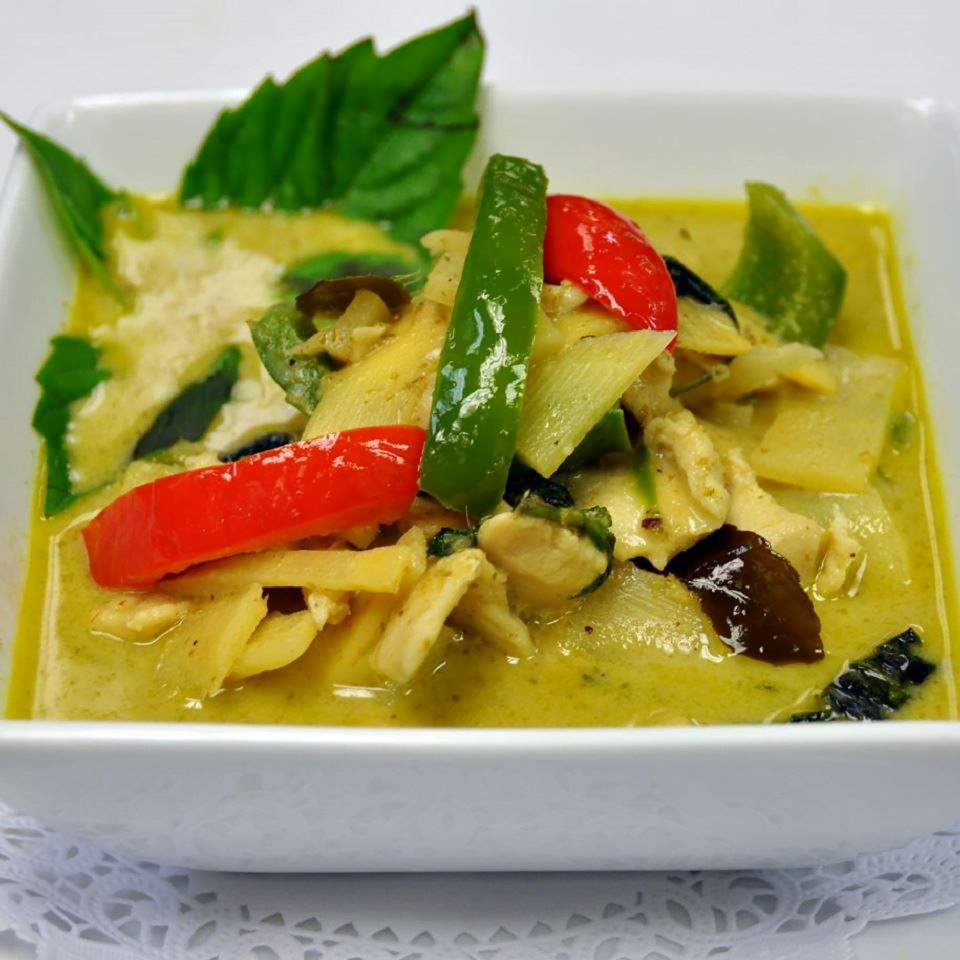 Thai Food - Green Curry Chicken