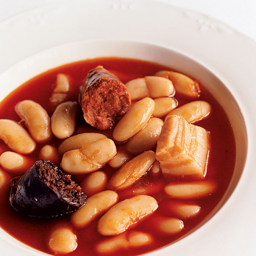Spanish Food - Fabada Asturiana - A Hearty Asturian Bean Stew