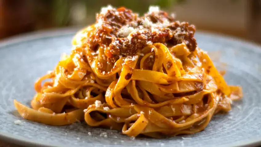 National Dish of Italy - Pasta alla Bolognese
