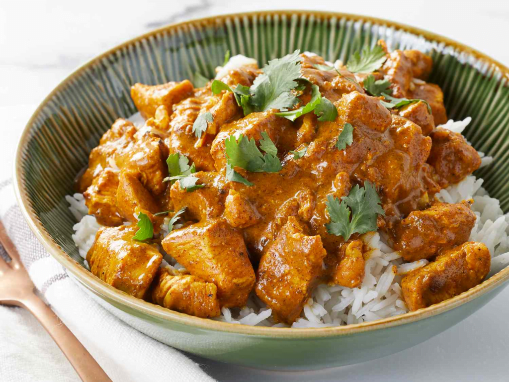 Traditional Dish of India - chicken curry
