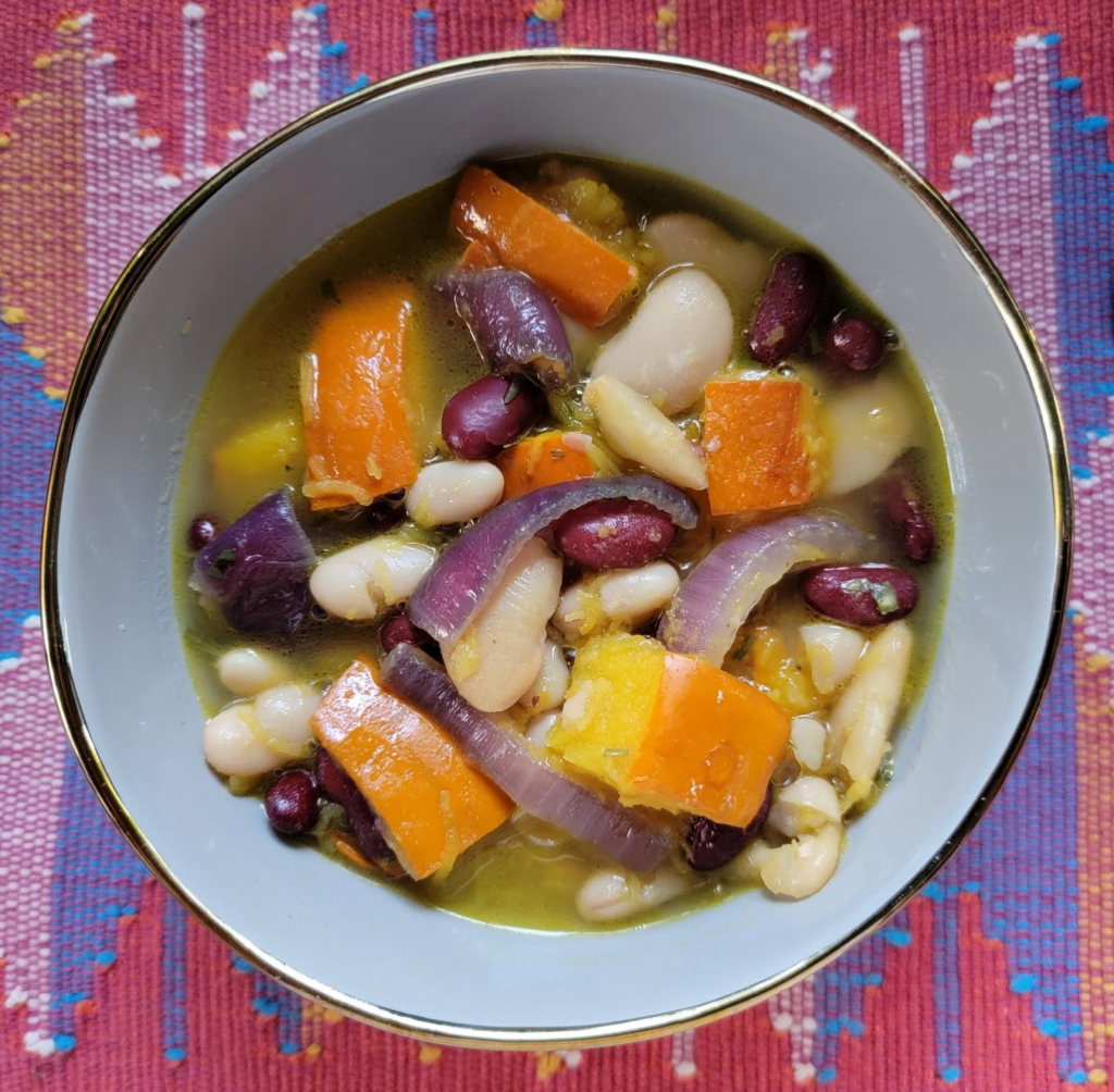 Burundian Cuisine – Ibihaza (Pumpkin with Beans)