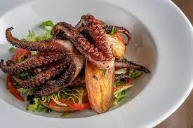 Albanian Cuisine - grilled octopus