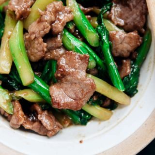 Spicy Beef Filet in Oyster Sauce