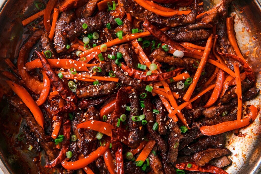 Chinese Beef Recipes - Szechuan Beef
