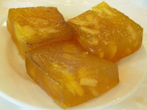 Chinese Desserts -  Water Chestnut Cake