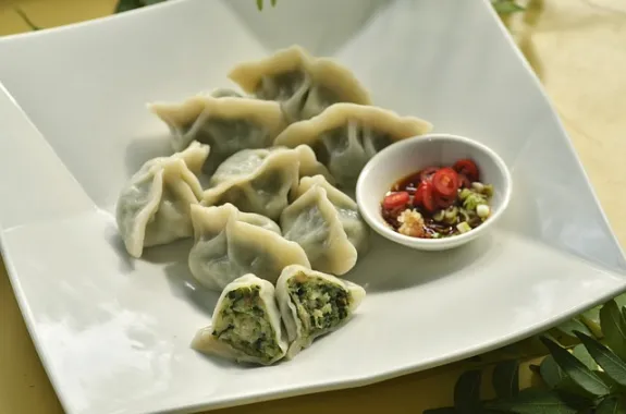 Chinese Vegan Food - Vegetable Dumplings