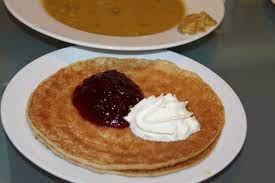 Swedish Food - Pea soup and pancakes