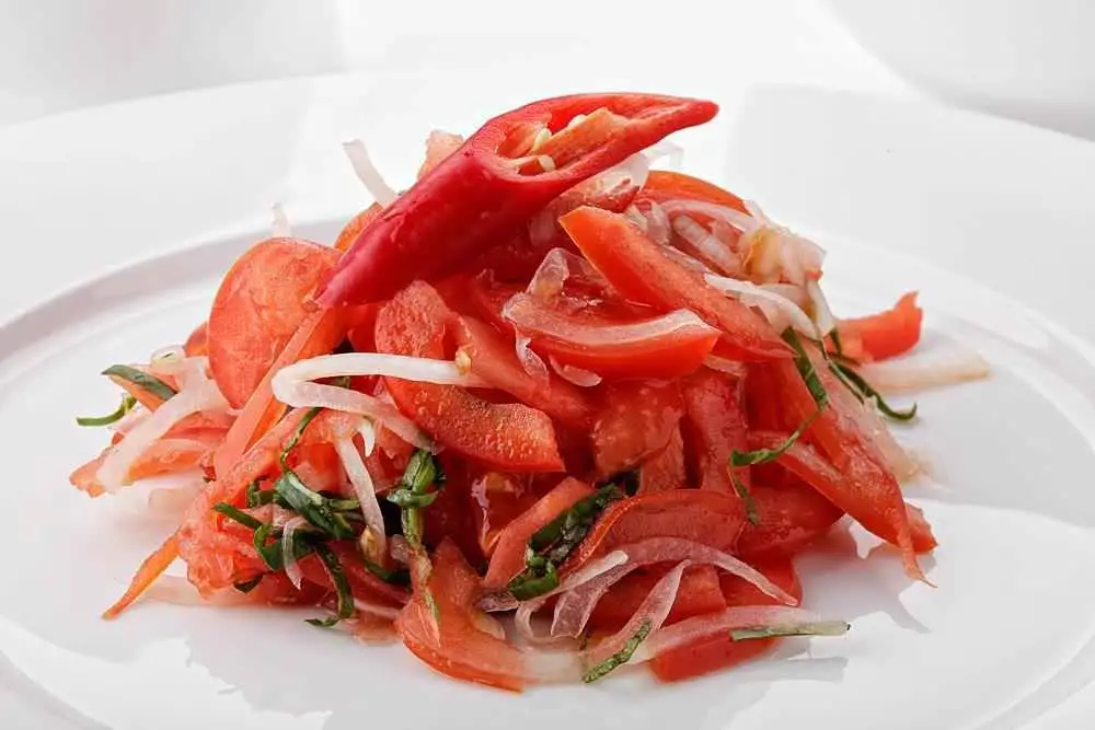Uzbek-Vegetarian-Food---Achichuk