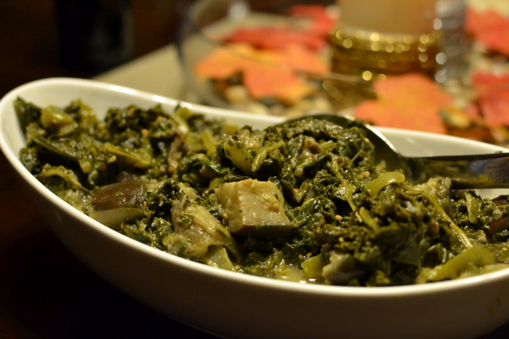 Burundian Food - Isombe