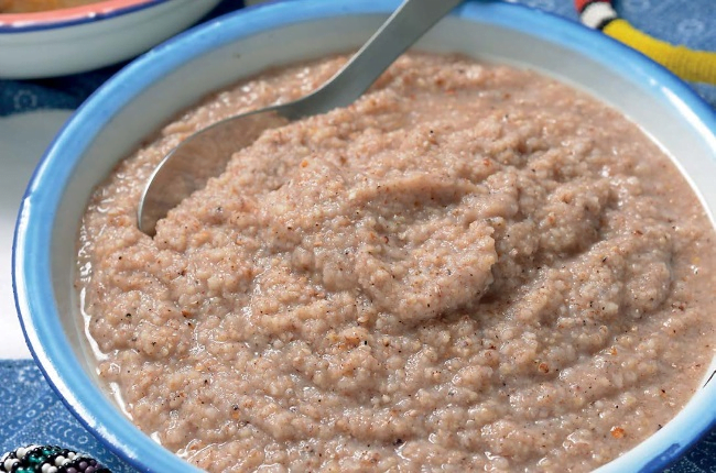 Eswatini Food - Incwancwa (Sour Porridge Made from Fermented Cornmeal)